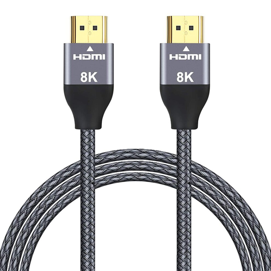 SPEEDSPORTING 8K 60Hz HDMI Cable 3M Certified 48Gbps 7680P Ultra High Speed HDMI 2.1 Cord for Apple TV,Roku,Samsung QLED,2.0,,4M PS5,Xbox One Series X