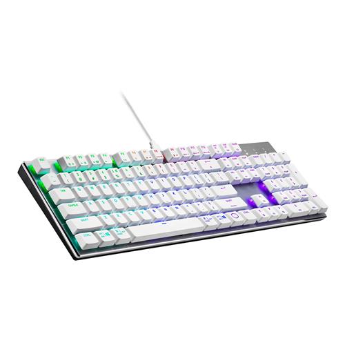 Cooler Master Peripherals SK652 keyboard USB QWERTY UK English Silver White