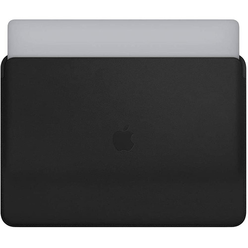 Apple Official MacBook Pro 15" Leather Sleeve - Black