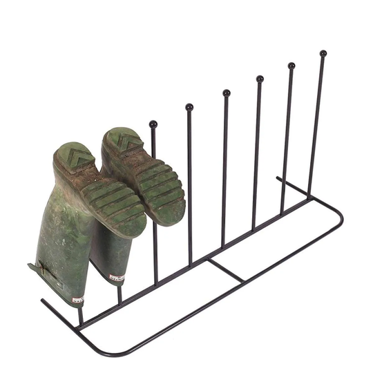 Neo Direct Steel Black Powder Coated Boot Rack