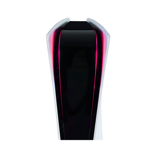 (Pink) PS5 LED Sticker Power Bar Light Decal Cover - Multiple Colour Choices