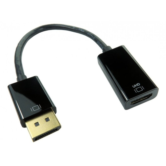 Xenta 15CM 4K@60Hz DisplayPort (M) To HDMI (F) Cable Adapter
