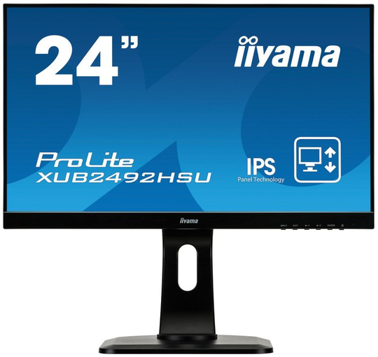 Iiyama XUB2492HSU-B1 24" 1080p IPS Monitor With Adjustable Stand
