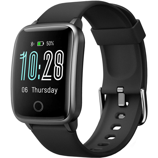 Smart Watch, Fitness Watch Smartwatch 1.3 "Curved Screen, Activity Monitor Heart Rate Monitor IP68 Waterproof Fitness Tracker...