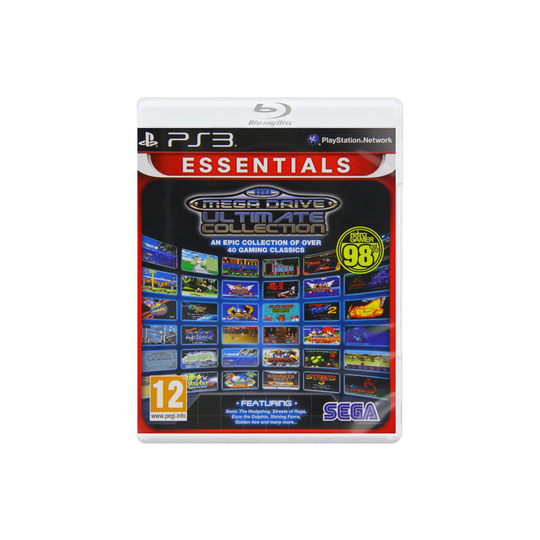 SEGA Mega Drive Ultimate Collection Essentials Edition PS3 - 40 Gaming Classics