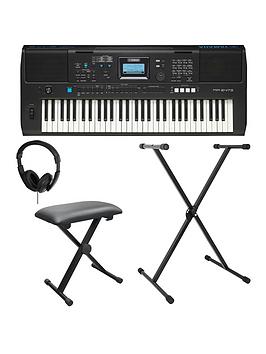 Yamaha Psre473 61 Note Portable Keyboard Package