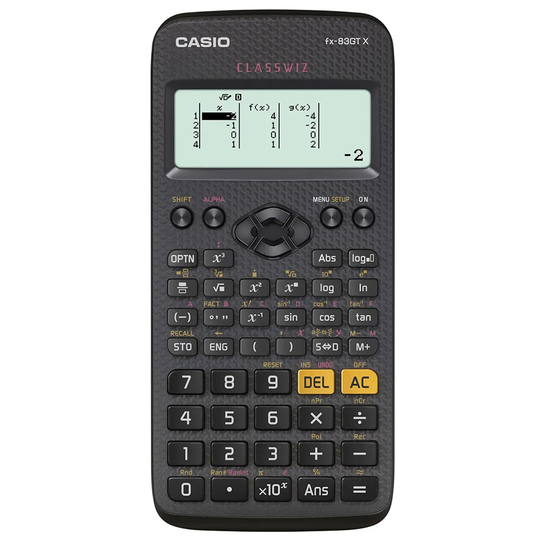 Casio GCSE Scientific Calculator with 276 Functions - Black