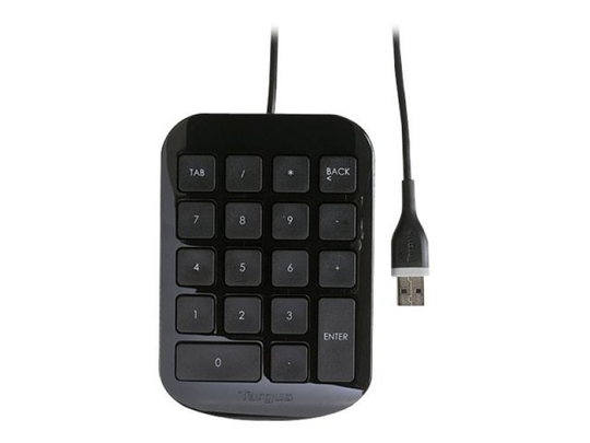 Targus Numeric Keypad - Keypad - USB - grey, black