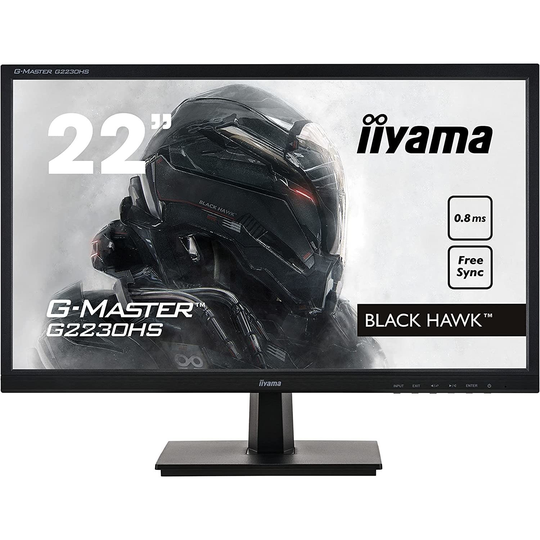Iiyama G-MASTER G2230HS-B1 21.5 Full HD 0.8ms Gaming Monitor