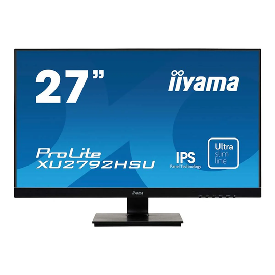 Iiyama Prolite XU2792HSU-B1 Computer Monitor - Black