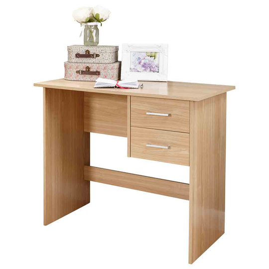 Panama White Oak Effect Desk