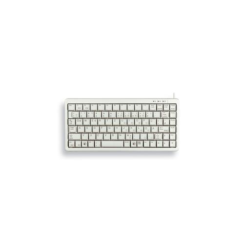 CHERRY G84-4100 COMPACT KEYBOARD Corded USB/PS2 Light Grey (AZERTY - FR)