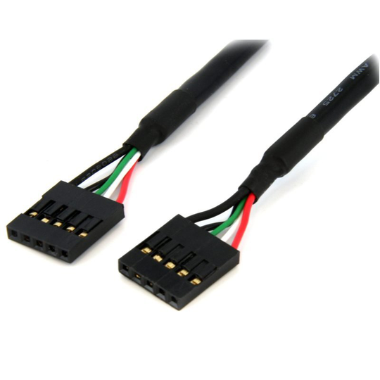 Startech 12in Internal 5 pin USB IDC Motherboard Header Cable - F/F