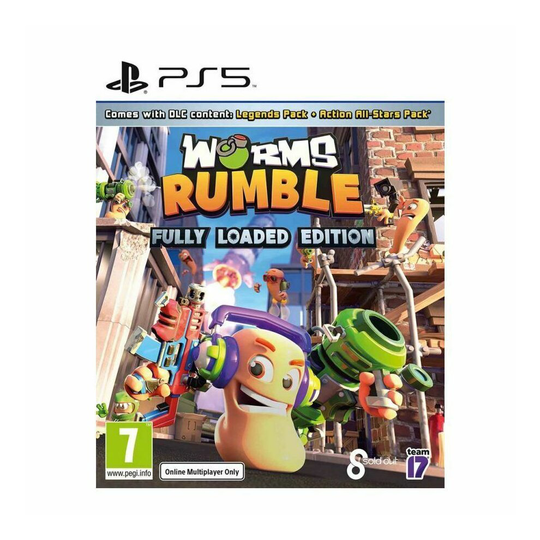 Worms Rumble - Fully Loaded Edition for Sony Playstation 5 PS5 Video Game