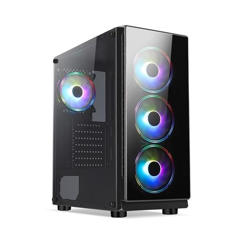 RGB Gaming Case with Intel's latest 11th Gen i5 11400F Processor with 6 Cores and 12 Threads 2.6GHz (4.40GHz Boost) 16GB of fast memory 240GB SSD and a back up 1TB HDD Drive with an RTX3050 Graphics card - Prebuilt System