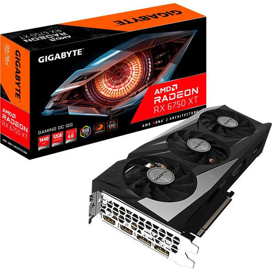 Gigabyte Radeon RX 6750 XT GAMING OC 12GB Graphics Card