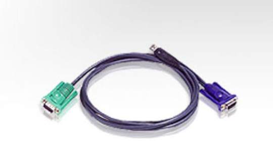 ATEN 2L-5202U Keyboard / mouse / video / audio cable 1.8m