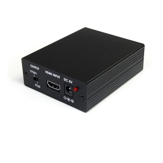 StarTech.com HDMI(R) to VGA Video Adapter Converter with Audio - HD to VGA Monitor 1920x1200 1080p - HDMI to VGA HD15