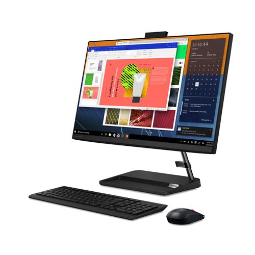 Lenovo IdeaCentre AIO 3 24ADA6 AMD Ryzen 3 60.5 cm (23.8") 1920 x 1080 pixels 4 GB DDR4-SDRAM 256 GB SSD All-in-One PC Windows 11 Home Wi-Fi 5 (802.11ac) Black