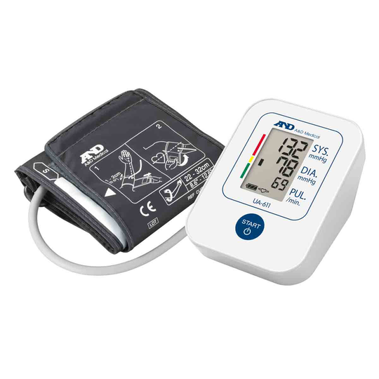 A&d Medical Ua-611 Upper Arm Blood Pressure Monitor - White