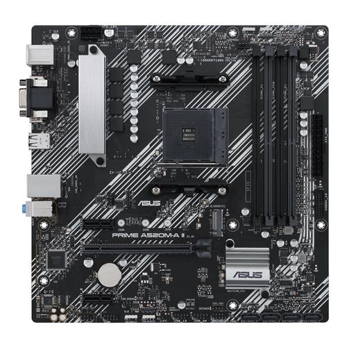 ASUS PRIME A520M-A II AMD A520 Socket AM4 micro ATX