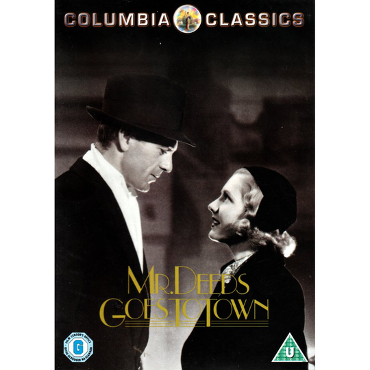 Mr Deeds Goes To Town [DVD]