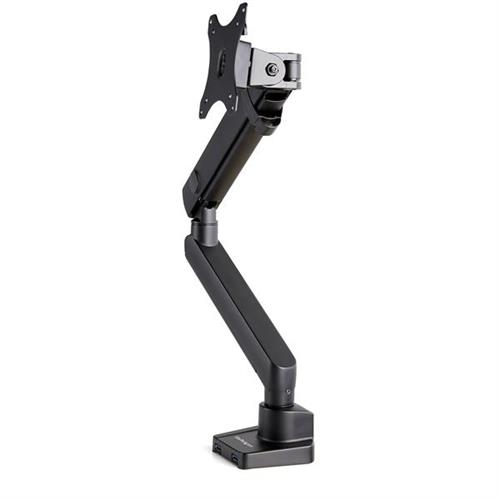 StarTech.com Desk Mount Monitor Arm with 2x USB 3.0 ports - Slim Full Motion Adjustable Single Monitor VESA Mount up to 34" Display - Ergonomic Articulating Arm - Desk Clamp/Grommet