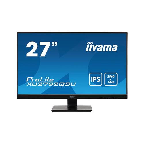 iiyama ProLite XU2792QSU-B1 computer monitor 68.6 cm (27") 2560 x 1440 pixels WQXGA LED Black