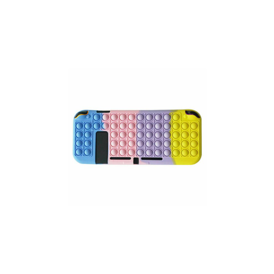 (04) Silicone Case for Nintendo Switch With Pop it Fidget Toy