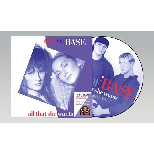 Ace Of Base - All That She Wants RSD 2022 Picture Disc Vinyl