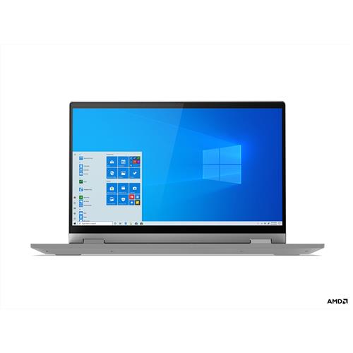 Lenovo IdeaPad Flex 5 5500U Hybrid (2-in-1) 35.6 cm (14") Touchscreen Full HD AMD Ryzen 5 8 GB DDR4-SDRAM 256 GB SSD Wi-Fi 5 (802.11ac) Windows 10 Home S Grey Platinum
