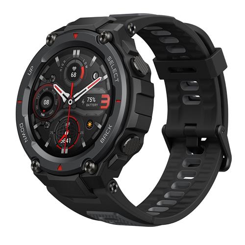 Amazfit T-Rex Pro 3.3 cm (1.3") AMOLED 48 mm Black GPS (satellite)
