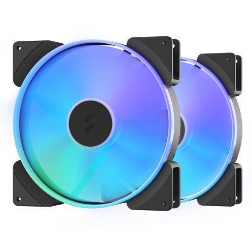 Fractal Design Prisma AL-18 PWM Computer case Fan 18 cm Black White 2 pc(s)