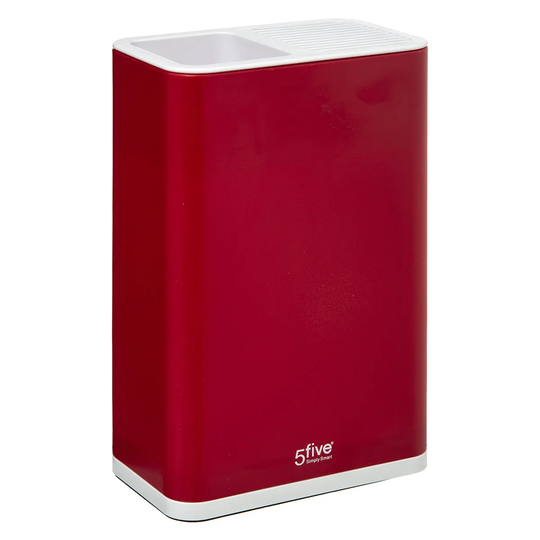 5Five Neo Knife and Utensil Block - Red