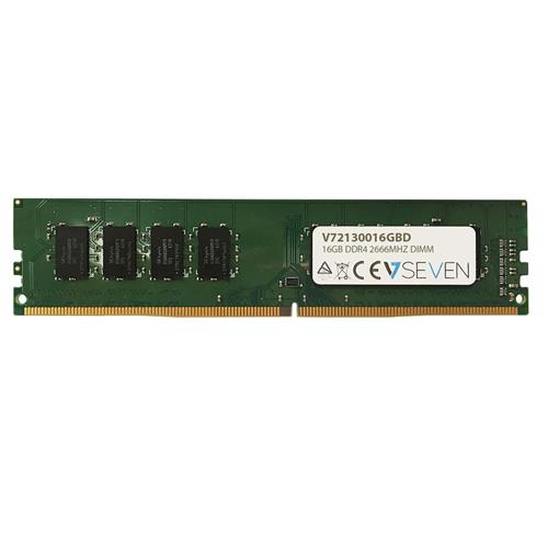 V7 16GB DDR4 PC4-21300 - 2666MHZ 1.2V DIMM Desktop Memory Module - V72130016GBD