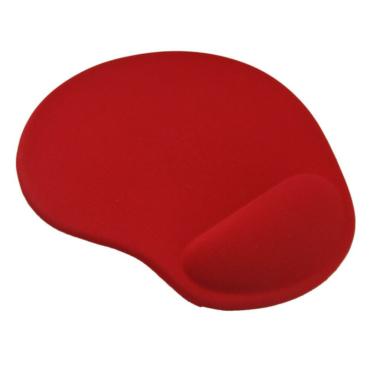 (Red) Mouse Pad Anti Slip Gel Gaming Desk Mat