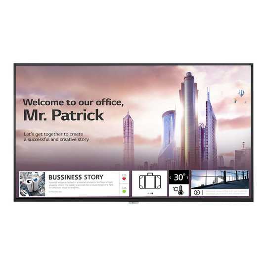 LG 55 4K UHD Large Format Display