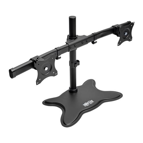 Tripp Lite DDR1327SDD Dual-Monitor Desktop Mount Stand for 13" to 27" Flat-Screen Displays