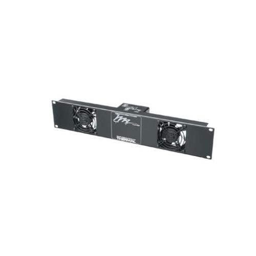 Middle Atlantic Products IUQFP-2 rack cooling equipment Black 2U