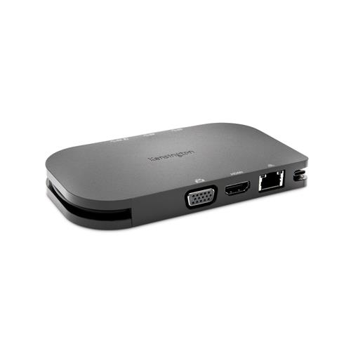 Kensington SD1610P USB-C Mobile Dock w/ Pass-Through Charging for Microsoft Surface Devices