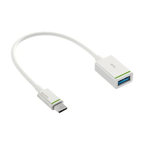 Kensington 63370001 USB cable 0.15 m USB 3.2 Gen 1 (3.1 Gen 1) USB A USB C White