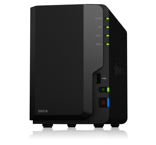 Synology DS218 2 Bay Desktop NAS Enclosure