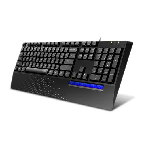 Rapoo NK2000 keyboard USB ERTY Black