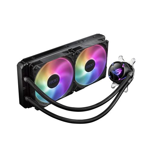 ASUS ROG STRIX LC II 280 ARGB Processor All-in-one liquid cooler 14 cm Black 1 pc(s)