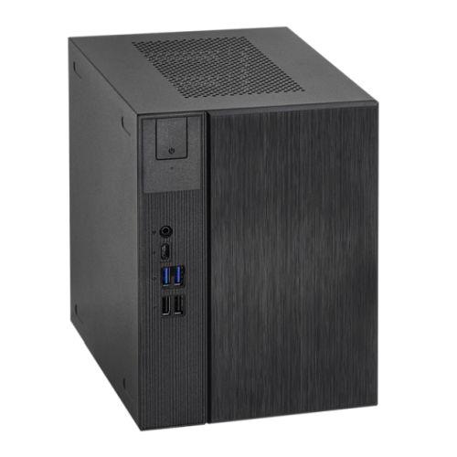 Asrock DeskMeet B660 Barebone PC Mini ITX 1700 (B660) DDR4 DIMM 3x SATA 2x M.2 VGA HDMI DP USB-C 500W PSU - No CPU RAM HDD or O/S