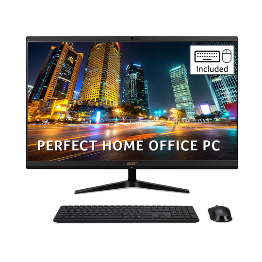 Acer Aspire C22-1700 Intel Core i5-1235U 8GB 512GB SSD 27 Inch Windows 11 Home All-in-One PC