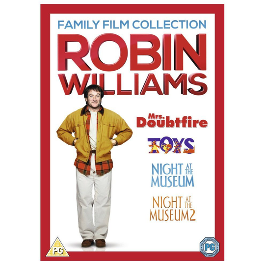 Mrs Doubtfire / Toys / Night At The Musuem / Night At The Musuem 2 DVD [2014]
