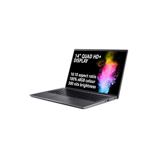 Acer Swift X Core i5-1240P 8GB 512GB SSD GeForce RTX 3050 14 Inch Windows 11 Laptop