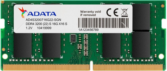 Adata Premier 16GB DDR4 3200 So-Dimm