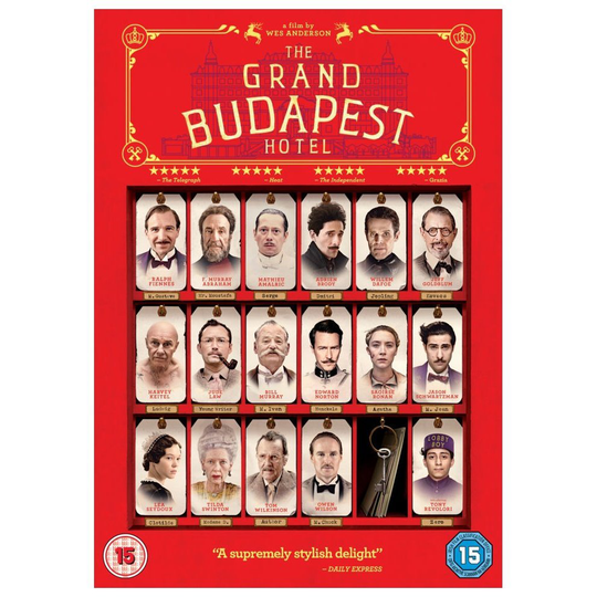 The Grand Budapest Hotel DVD [2014]